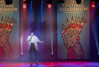 Melbourne International Comedy Festival Road Show. 